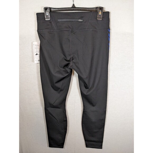 NWT Athleta Women’s Leggings Sketch Sonar Black Strip 7/8 Red White Blue Size M - Picture 8 of 16